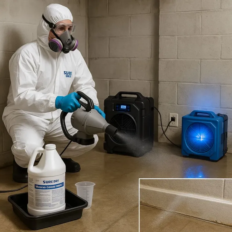 Sanitization and Odor Removal process in Oakland, SC