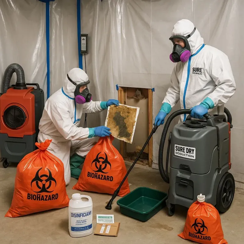 Contaminated Water Handling Protocols process in Oakland, SC