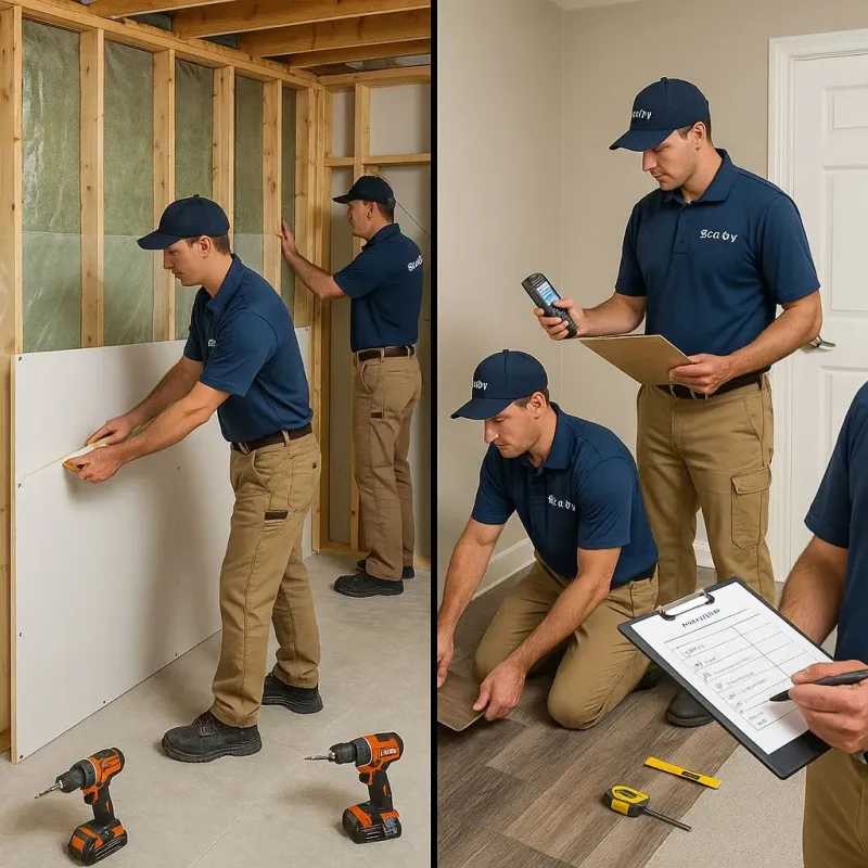 Repairs and Reconstruction process in Oakland, SC
