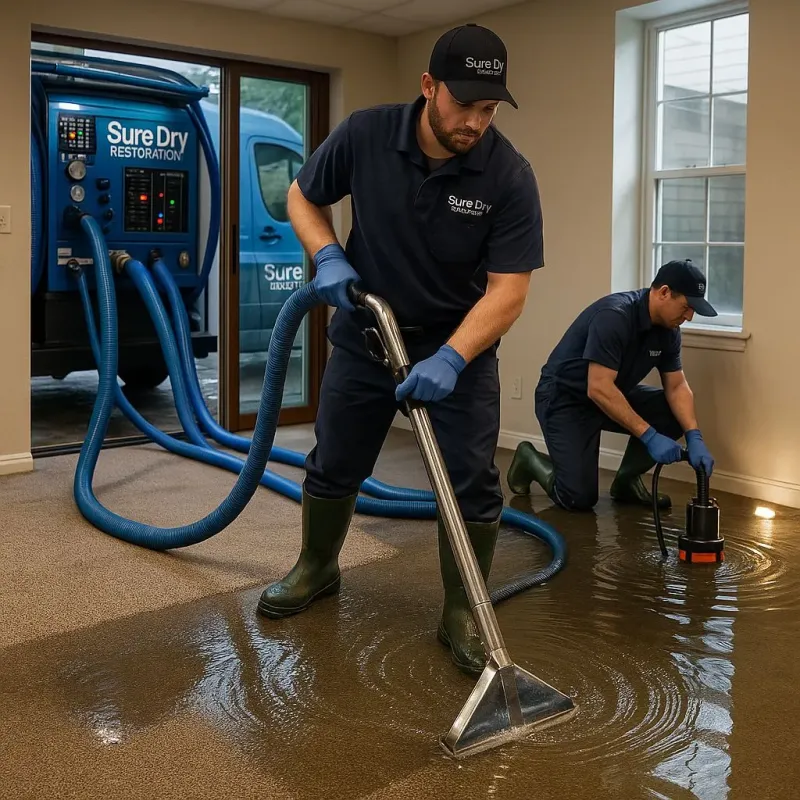 Water Extraction and Removal process in Oakland, SC